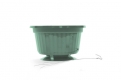 10" POP Basket - Green w/ Wire Hanger