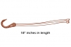 10" Contemporary Hanging Basket - Terra Cotta w / Plastic Hanger